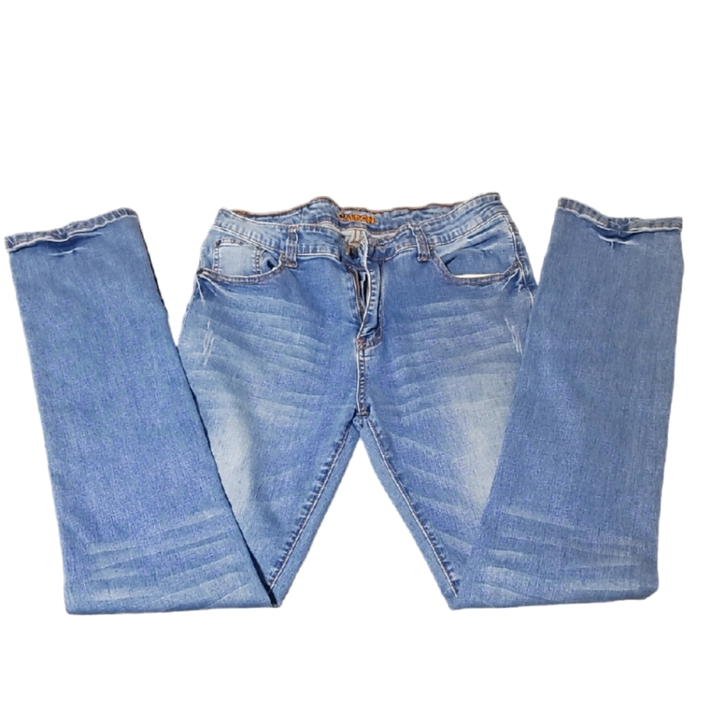 Carbon Slim Straight Flex Jeans